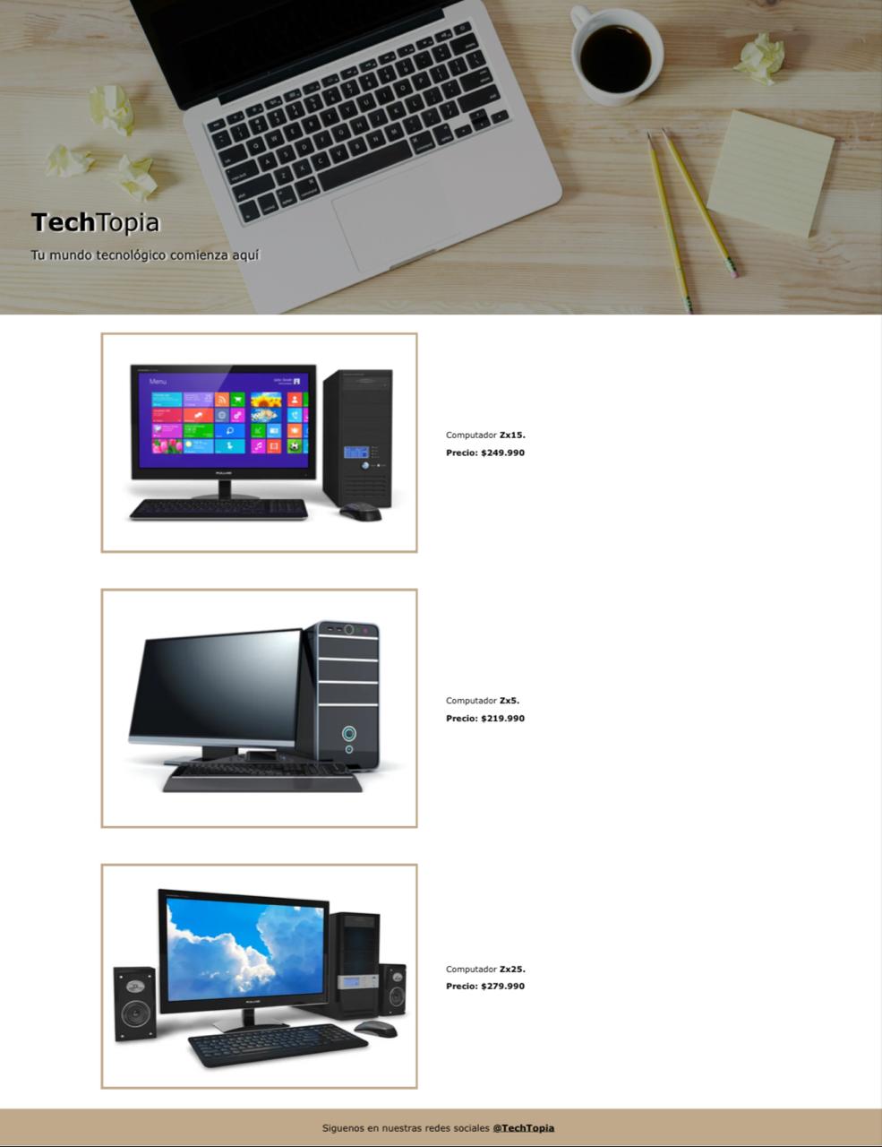 Proyecto 2 Tienda Tech