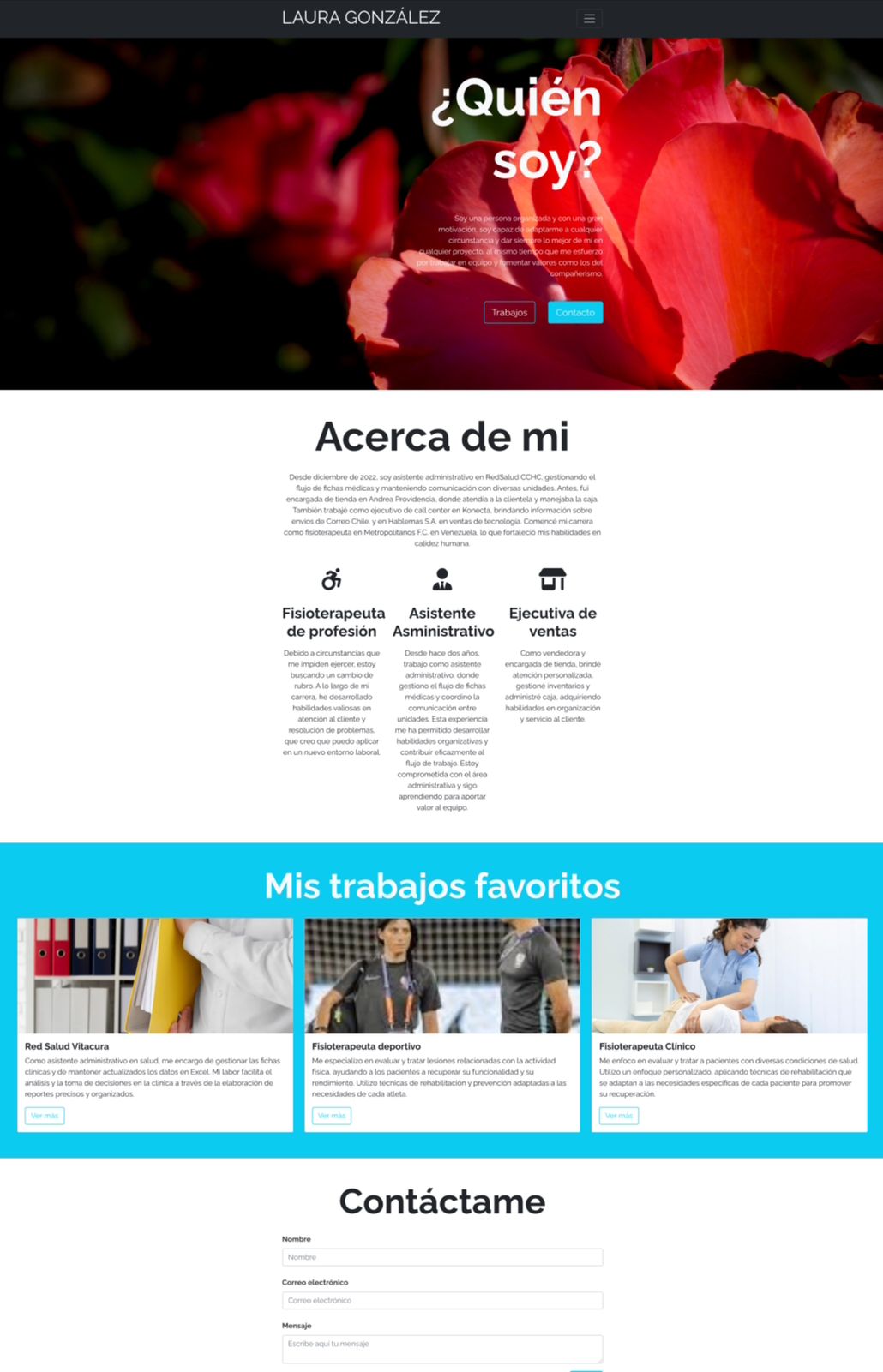 Proyecto 5 Cv desde otro repositorio